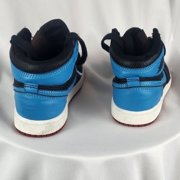 Air Jordan 1 Retro High OG "UNC To Chicago" (Preschool) - Picture 3 of 7